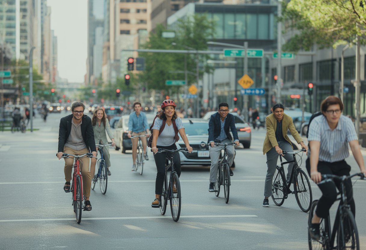 Commuting by Bicycle: Making the Most of City Streets Effectively