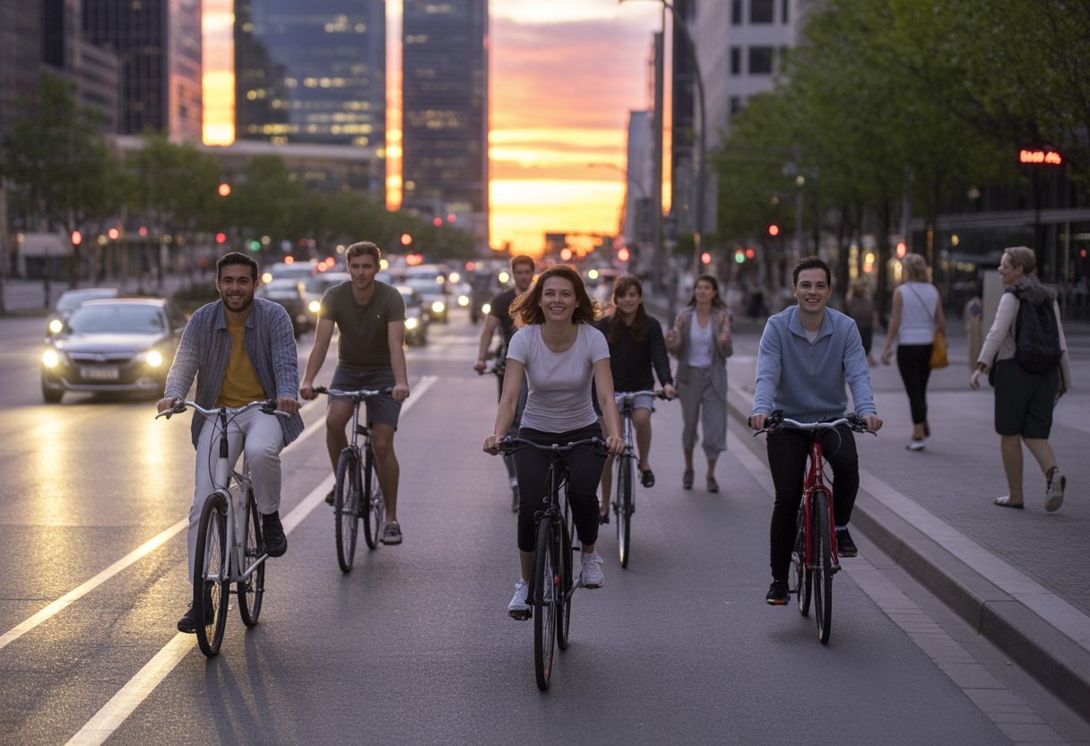 From Rush Hour to Relaxation: Evening City Bicycle Rides Explained