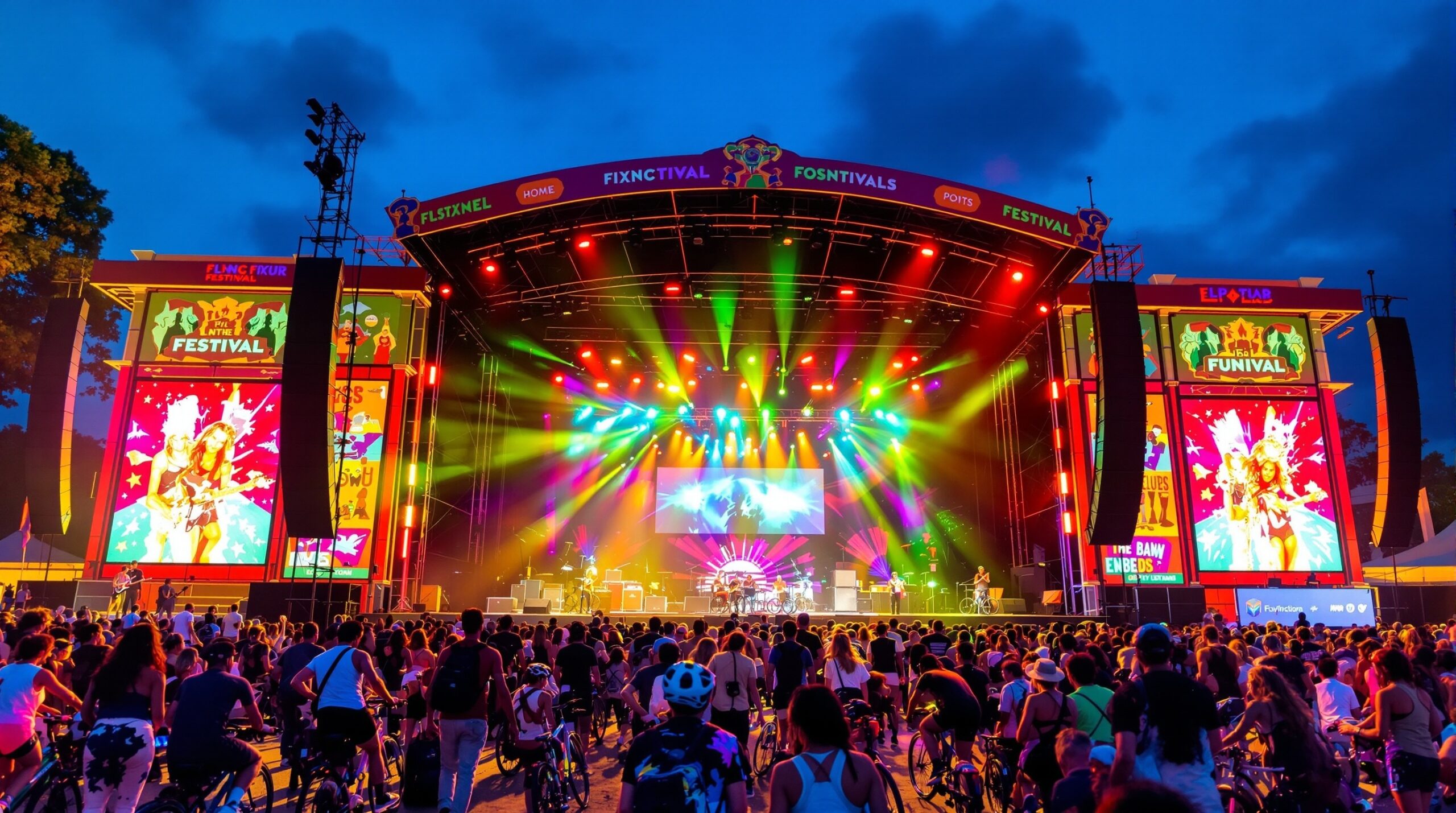 Cycling to Music Festivals: The Ultimate Guide to Pedal-Powered Festival Adventures